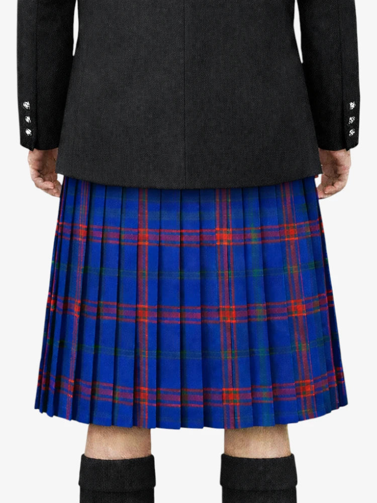 Lynch Tartan Kilt Model Back