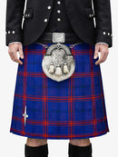 Lynch Tartan Kilt Model Front