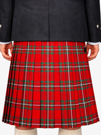 MacGregor Tartan Kilt Model Back