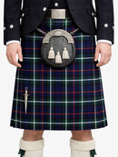 MacKenzie Tartan Kilt Model Front
