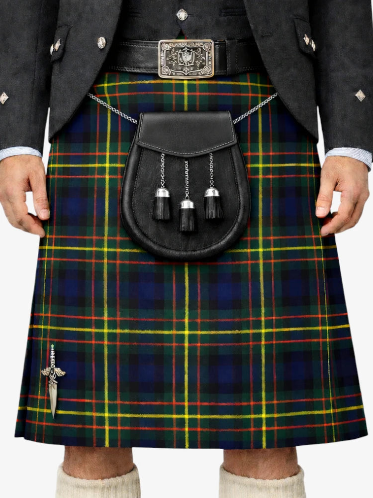 MacLaren Tartan Kilt Model Front