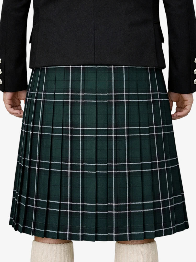 MacLean Hunting Modern Tartan Kilt Back