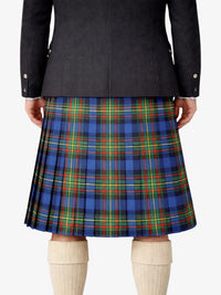 MacLellan Ancient Tartan Kilt Model Back