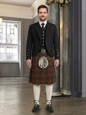 MacMaster Tartan Kilt And Argyle Jacket Outfit