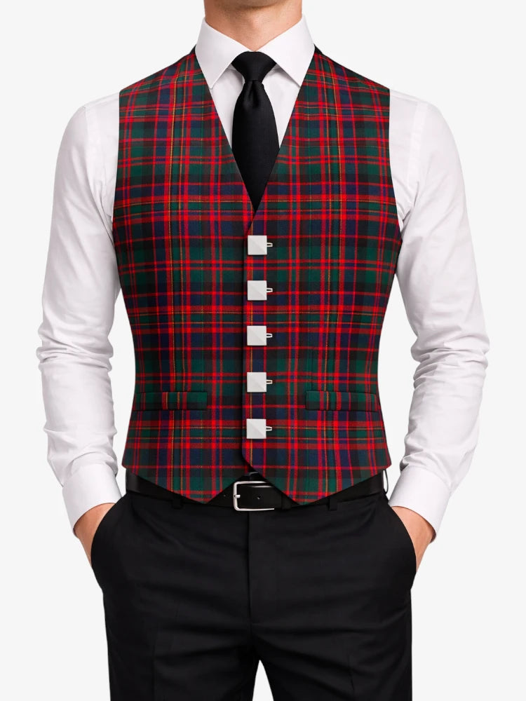 Macdonald Tartan Waistcoat