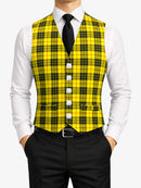 Macleod Of Lewis Tartan Waistcoat Front