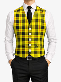 Macleod Of Lewis Tartan Waistcoat Front