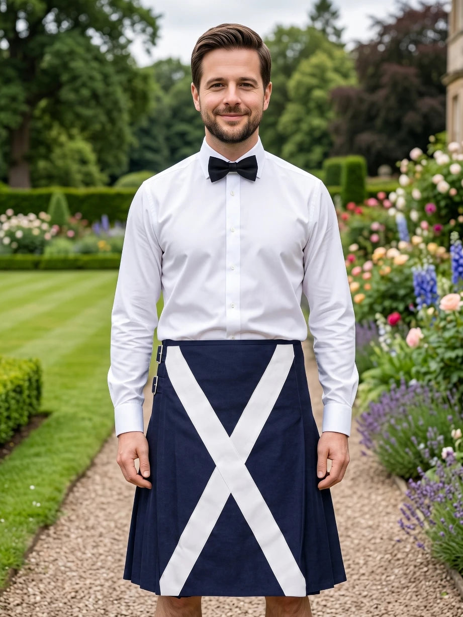 Custom Made Scotland Flag Utility Kilt