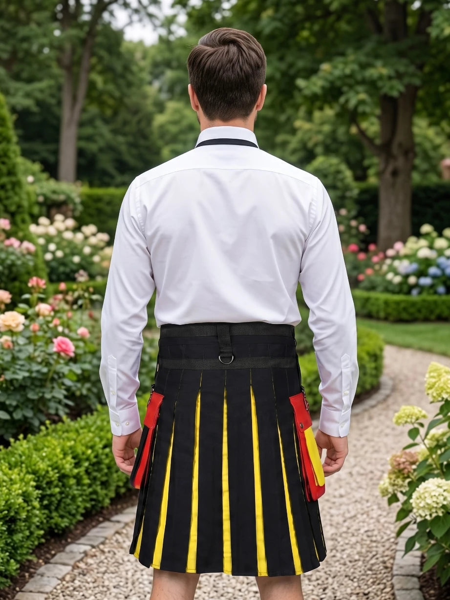 Custom Made German Flag Patriot Utility Kilt
