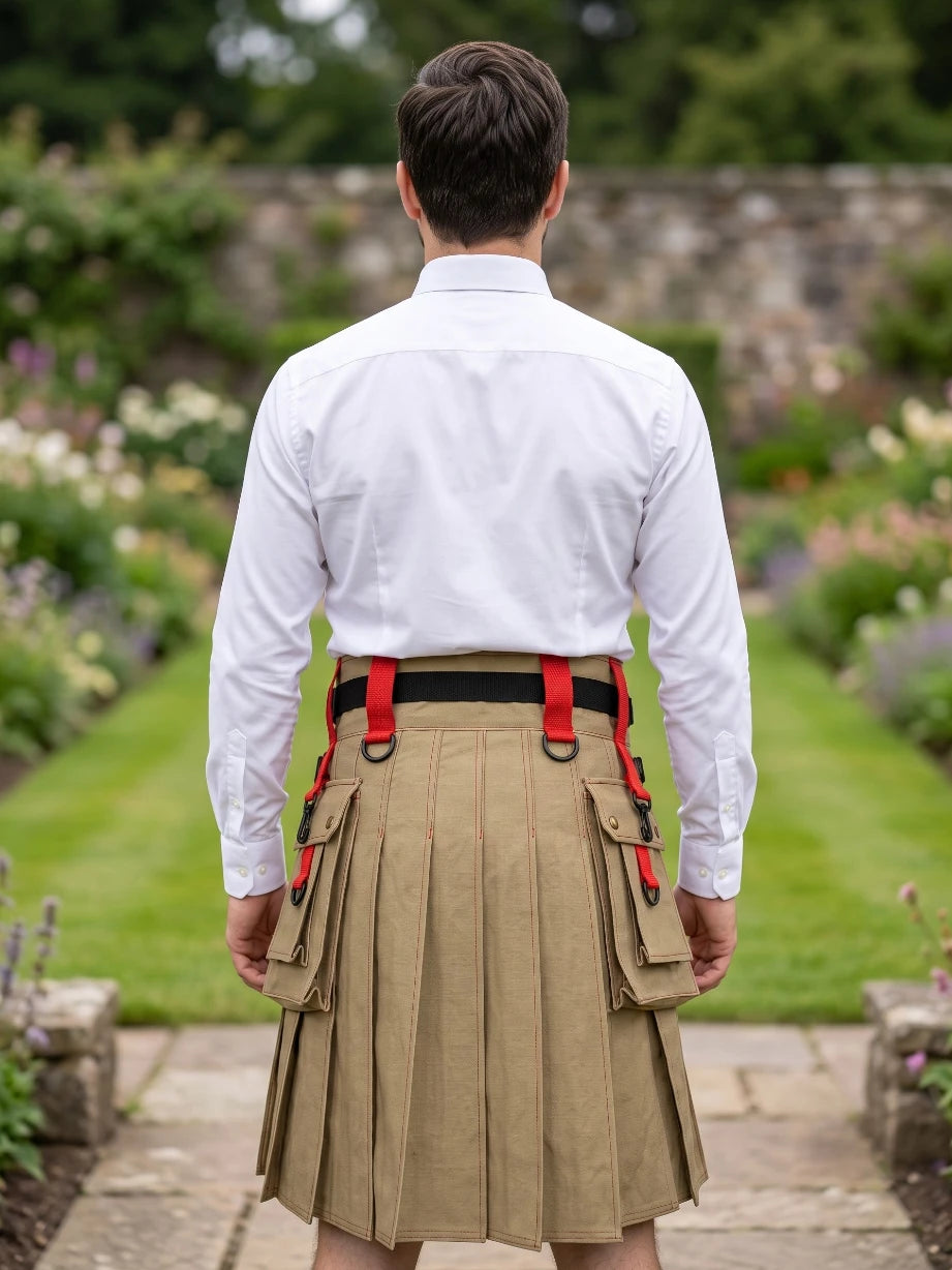 Custom Made UK Flag Deluxe Utility Kilt