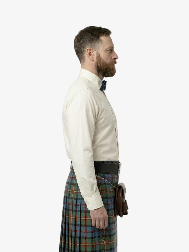 kilt dress shirt Rustic Highland Lace-Up Kilt Shirt Made to Measure