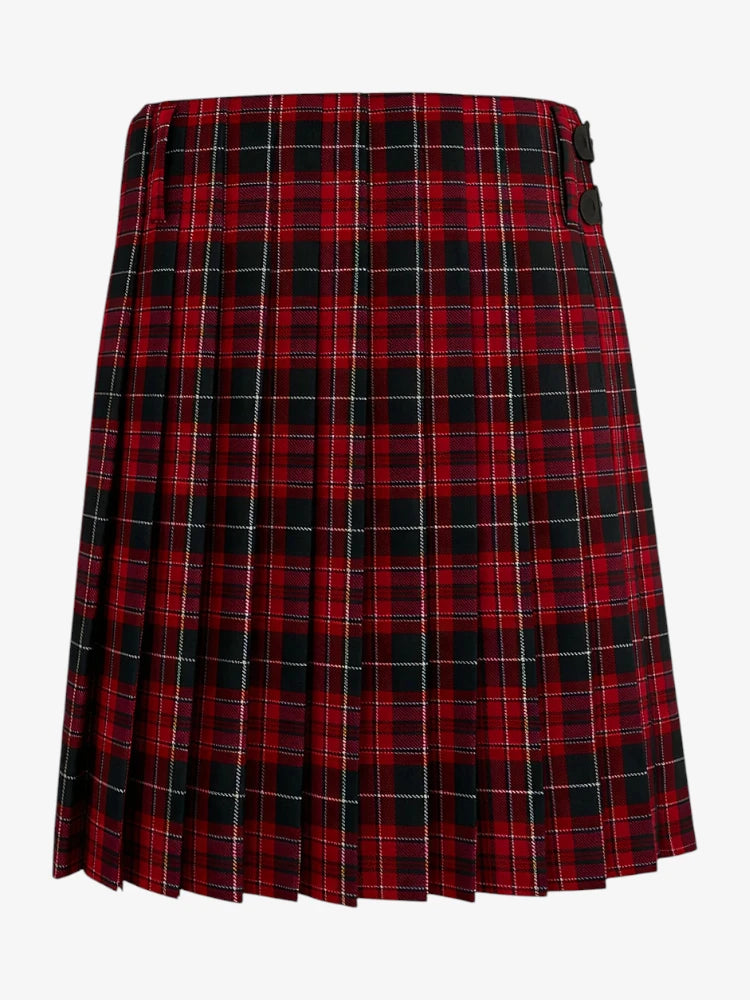 Pride of Wales Tartan Kilt Back