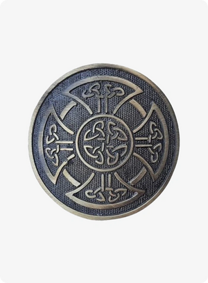 Custom Made Round Celtic Knot Kilt Belt Buckle