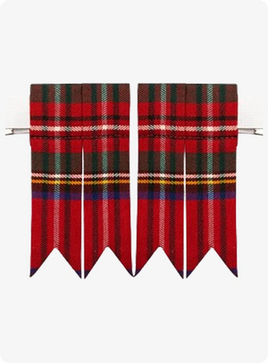 Royal Stewart Tartan Kilt Flashes