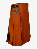 Saffron Tartan Kilt Right Side