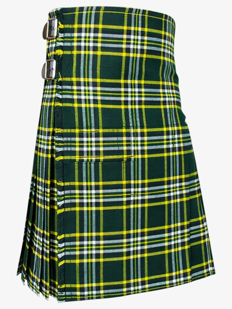 St Patrick Tartan Kilt Right Side