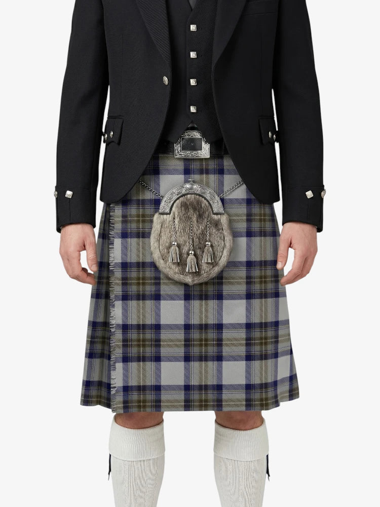 Stewart, Dress Blue Tartan Kilt