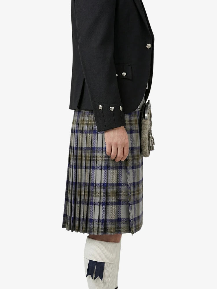 Stewart, Dress Blue Tartan Kilt