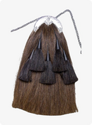 Thistle Cantle Horse Hair Piper Sporran