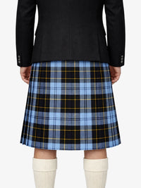 US Air Force Tartan Kilt Model Back