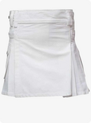 White Women Utility Kilt