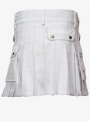 White Women Utility Kilt