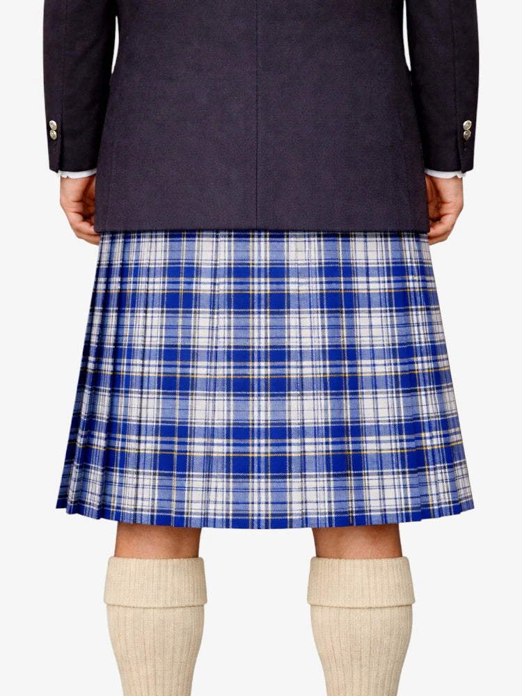 Youkshor Tartan Kilt Model Back